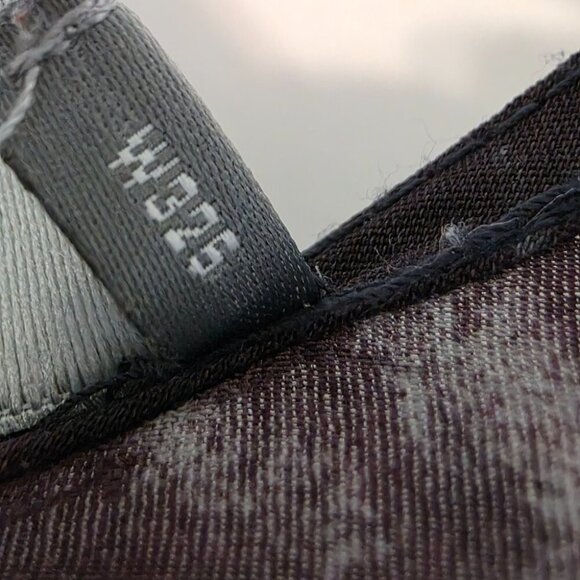 Neiman Marcus Purple & Black Tie-Dye V-Neck Tunic Top XL Boho Festival - Picture 5 of 8